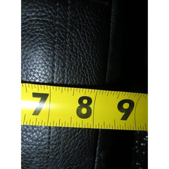 Coach 2011 Peyton Penelope Black Soft Pebbled Leather Turnlock Satchel Bag 16529 - Picture 12 of 15